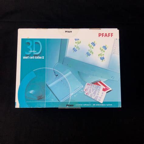 pfaff creative smart card station|Pfaff 2124 and smart card reader .